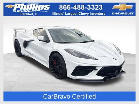 Used 2023 Chevrolet Corvette Stingray Preferred Cpe w/ Z51 Performance Package RWD image 1