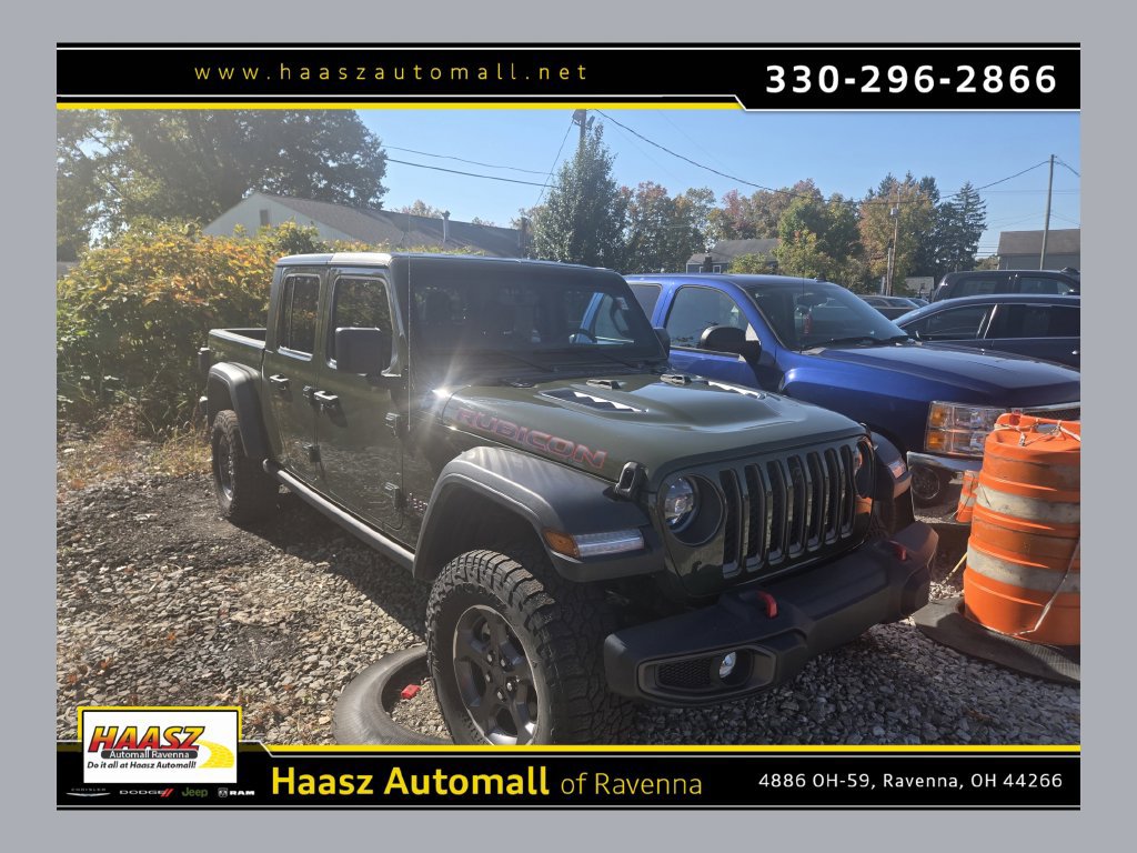 Used 2023 Jeep Gladiator Rubicon w/ LED Lighting Group AWD/4WD image 1