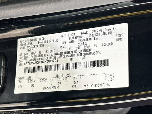 Used 2024 Ford F150 STX w/ STX Black Appearance Package RWD image 28
