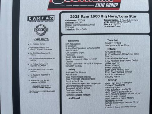 Used 2025 RAM 1500 Big Horn image 17