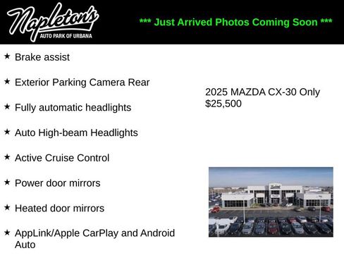 Used 2025 MAZDA CX-30 AWD 2.5 S w/ Preferred Package image 2