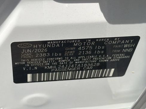 New 2026 Hyundai Sonata Blue FWD image 31
