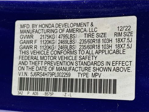 Certified 2023 Honda CR-V EX-L image 31