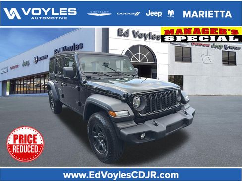 Used 2025 Jeep Wrangler Unlimited Sport AWD/4WD image 1