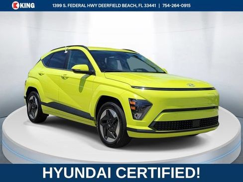 Certified 2024 Hyundai Kona Electric SEL FWD image 1