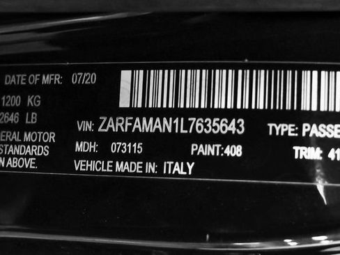 Used 2020 Alfa Romeo Giulia w/ Nero Edizione RWD image 56