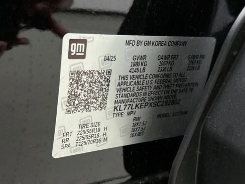 Used 2025 Chevrolet Trax ACTIV w/ Driver Confidence Package FWD image 9