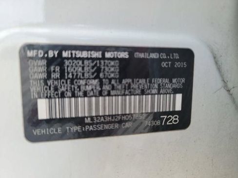 Used 2015 Mitsubishi Mirage ES FWD image 18