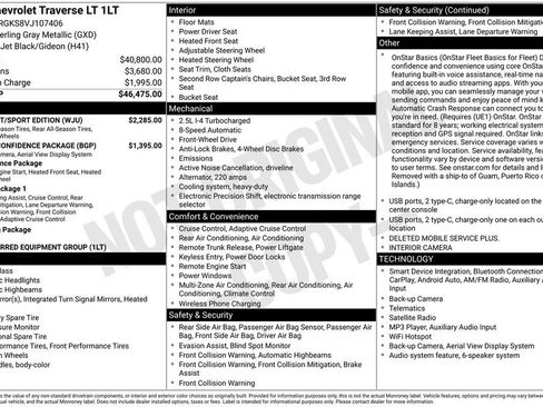 New 2027 Chevrolet Traverse LT w/ Midnight/Sport Edition FWD image 2