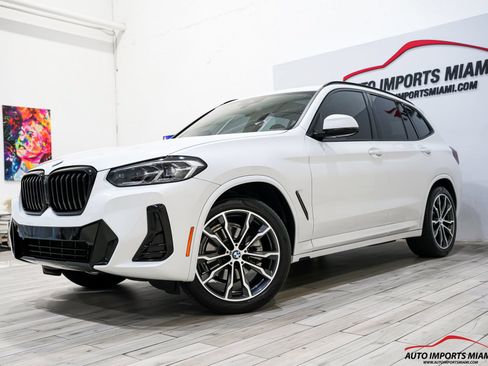 Used 2022 BMW X3 xDrive30i w/ M Sport Package 2 AWD/4WD image 3