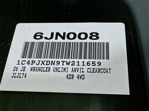 New 2026 Jeep Wrangler Sport S image 5