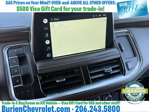 Used 2022 Chevrolet Suburban Z71 w/ Luxury Package AWD/4WD image 16