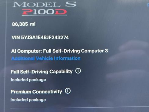 Used 2018 Tesla Model S P100D AWD/4WD image 25