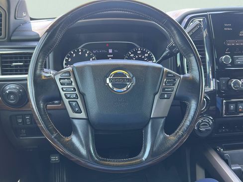Used 2021 Nissan Titan Platinum Reserve w/ Off Road Protection Package AWD/4WD image 9