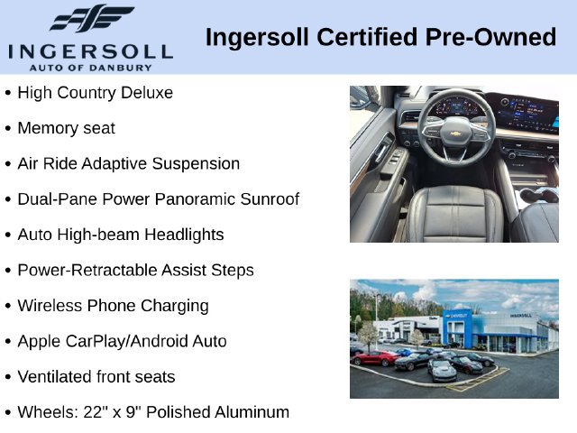 Used 2025 Chevrolet Tahoe High Country AWD/4WD image 10
