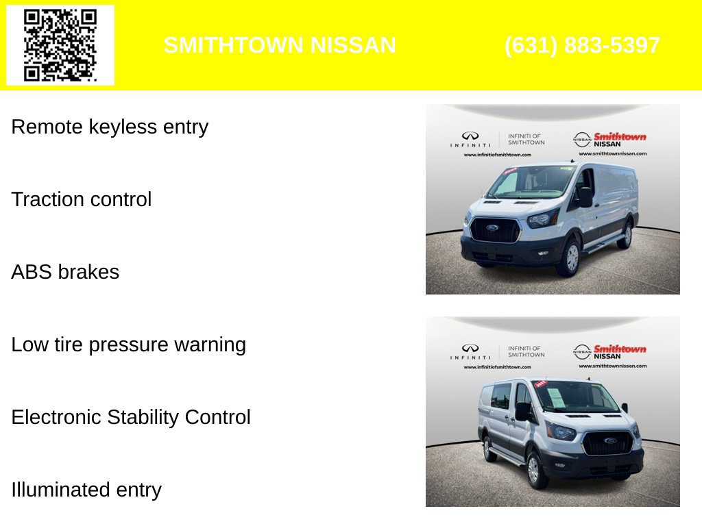 Used 2025 Ford Transit 250 Low Roof w/ Exterior Upgrade Package RWD image 2