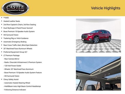 Certified 2021 Chevrolet Traverse LT w/ LT Premium Package image 4