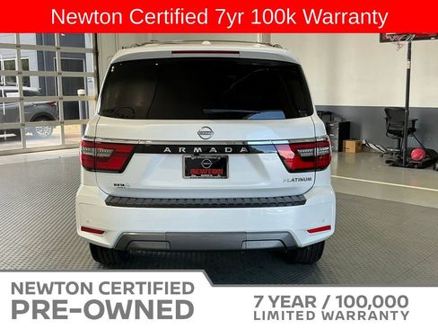 Used 2023 Nissan Armada Platinum w/ Captain's Chairs Package AWD/4WD image 5