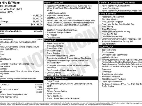 Used 2023 Kia Niro Wave w/ Wave Preserve Package FWD image 2