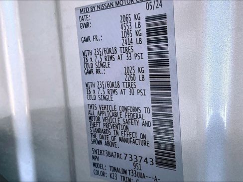 Certified 2024 Nissan Rogue SV image 32