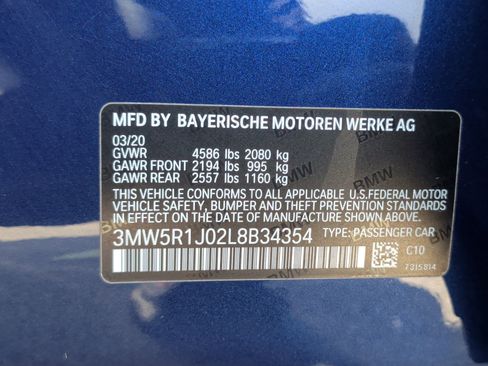 Used 2020 BMW 330i Sedan w/ Convenience Package image 40