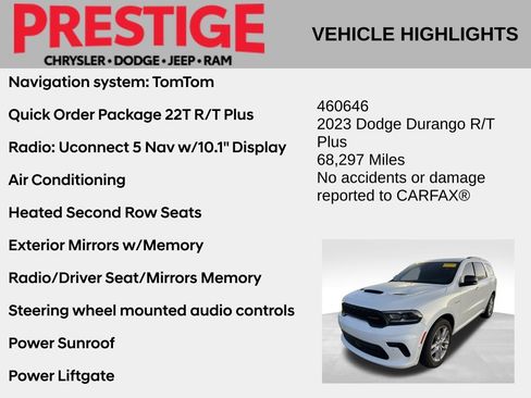 Used 2023 Dodge Durango R/T RWD image 2