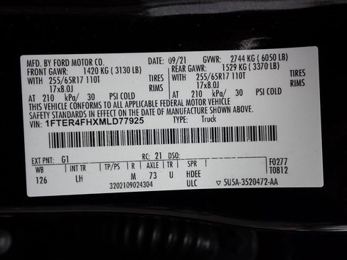 Used 2021 Ford Ranger XLT w/ Equipment Group 301A Mid AWD/4WD image 44