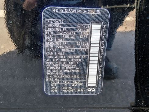 Used 2019 INFINITI QX50 Essential w/ Premium Heat Package image 44