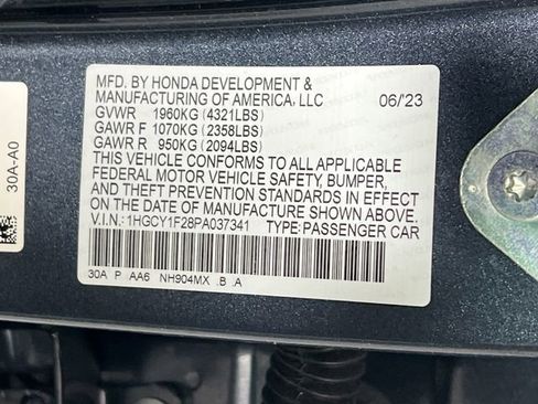 Certified 2023 Honda Accord LX image 33