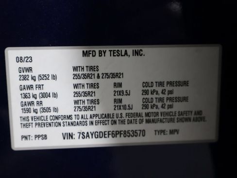 Used 2023 Tesla Model Y Performance AWD/4WD image 39