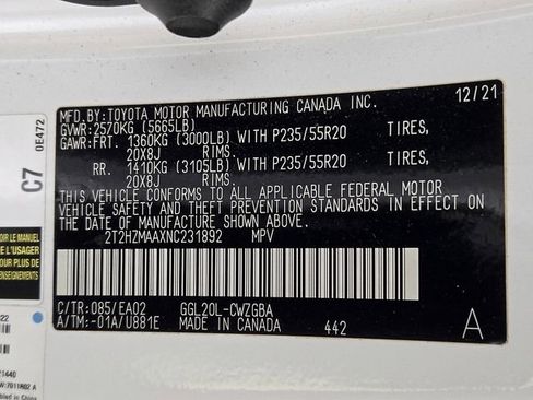 Used 2022 Lexus RX 350 FWD w/ Premium Package image 29