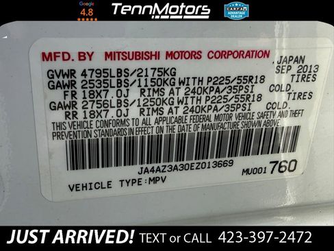 Used 2014 Mitsubishi Outlander SE AWD/4WD image 22
