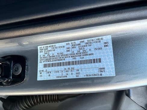 Used 2025 Ford F150 XLT w/ Equipment Group 302A MID AWD/4WD image 26