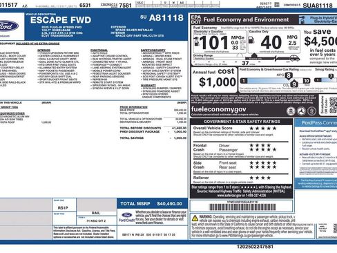 Used 2025 Ford Escape SE FWD image 25