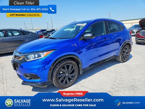 Used 2021 Honda HR-V Sport image 1
