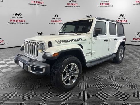 Used 2021 Jeep Wrangler Unlimited Sahara AWD/4WD image 2