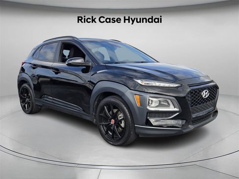 Certified 2021 Hyundai Kona Night w/ Cargo Package image 9