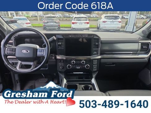 Certified 2024 Ford F350 Lariat w/ Black Appearance Package image 15