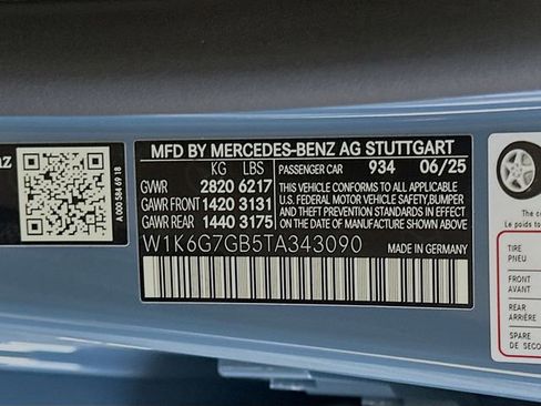 New 2026 Mercedes-Benz S 580 4MATIC Sedan image 32
