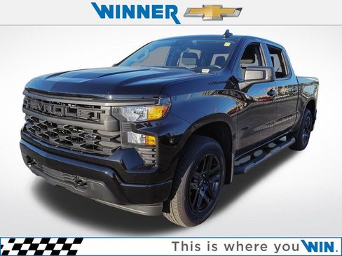 Used 2023 Chevrolet Silverado 1500 Custom w/ Rally Edition AWD/4WD image 1