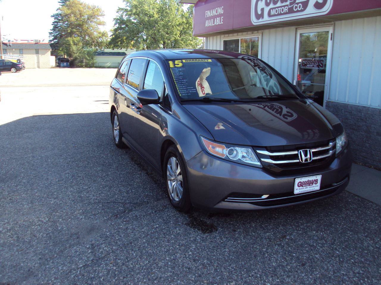 Used 2015 Honda Odyssey EX-L image 2