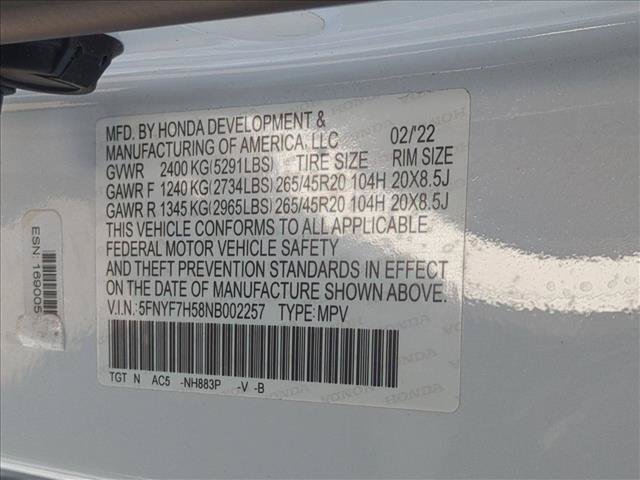 Used 2022 Honda Passport EX-L image 25