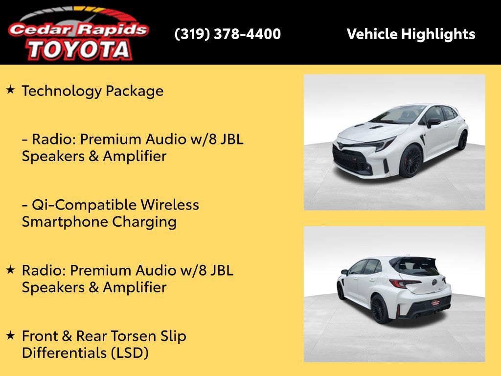 Certified 2023 Toyota Corolla GR w/ Performance Package AWD/4WD image 26