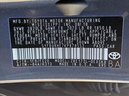 Used 2019 Toyota Corolla SE FWD image 23