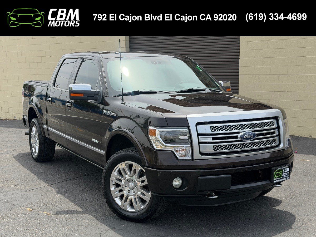 Used 2013 Ford F150 Platinum AWD/4WD image 1