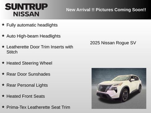 Used 2025 Nissan Rogue SV w/ SV Premium Package FWD image 9