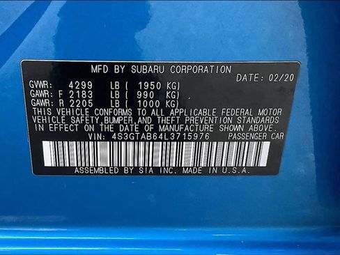 Used 2020 Subaru Impreza 2.0i image 31