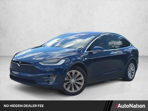 Used 2018 Tesla Model X 75D AWD/4WD image 1