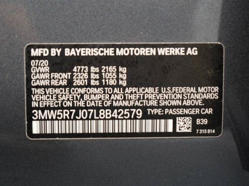 Used 2020 BMW 330i xDrive Sedan w/ M Sport Package AWD/4WD image 39