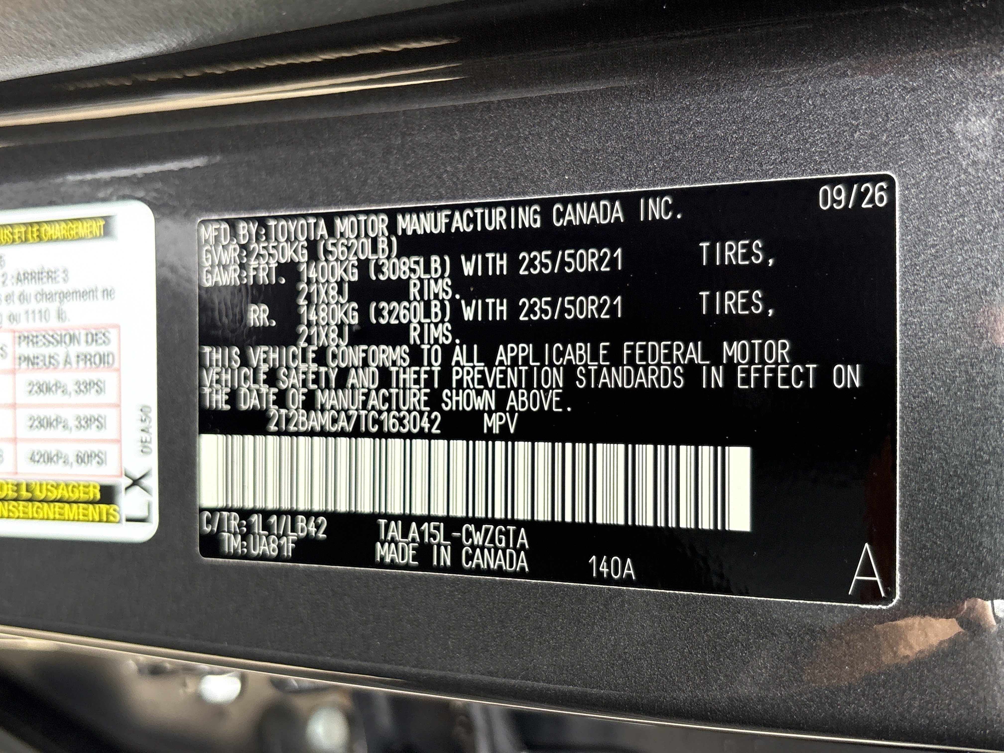 New 2026 Lexus RX 350 AWD image 35